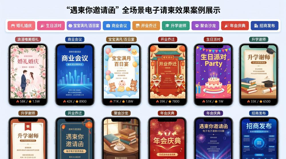 节日电子请柬避坑指南：做好这4点，请柬高级又省心